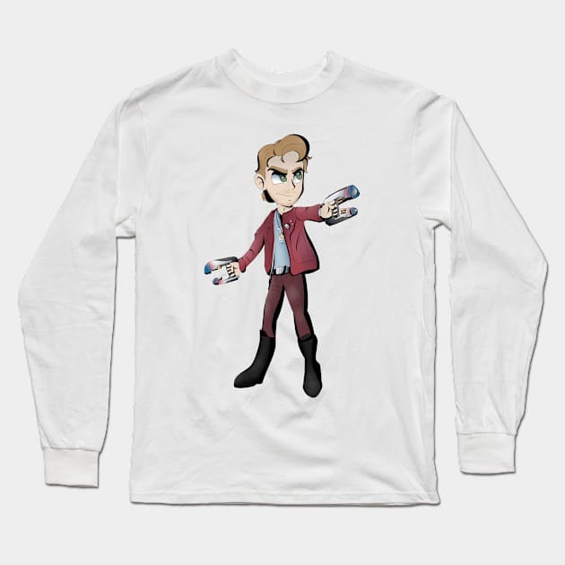 Star-Lord Long Sleeve T-Shirt by SpookytheKitty2001